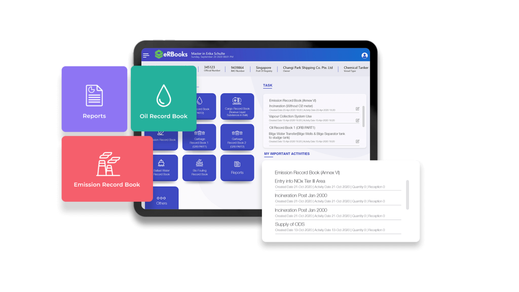 MARPOL electronic record books MariApps Marine Solutions