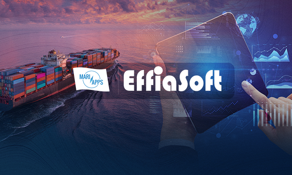 MariApps EffiaSoft integration visual for maritime software solution expansion