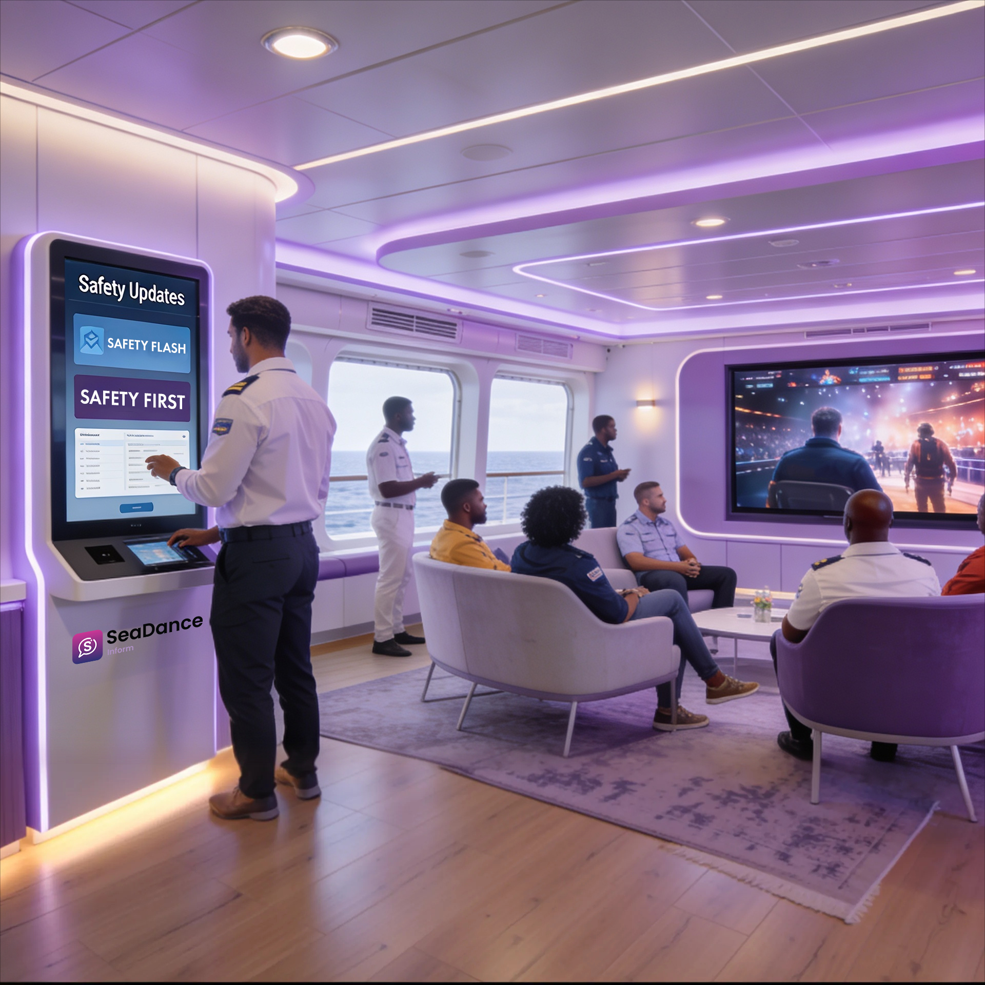 Infotainment and Entertainment at Sea