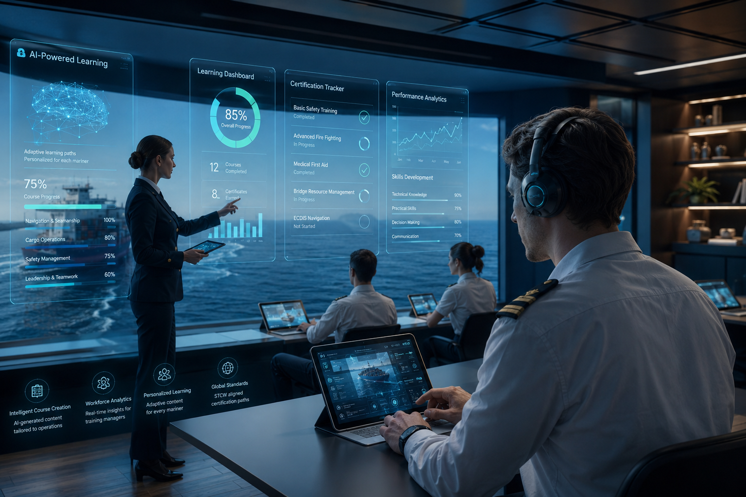 Structured Learning for Maritime Operations