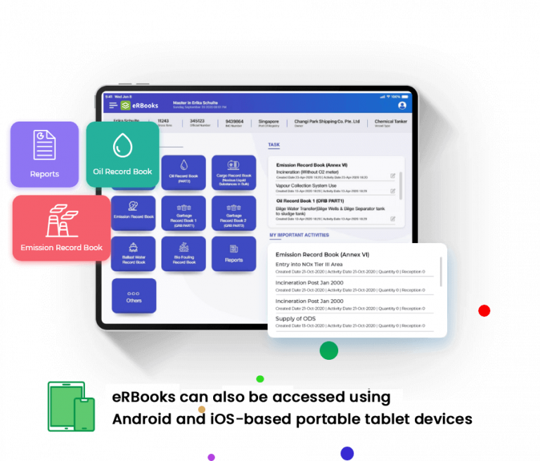 Maritime Electronic Record Books eRBooks/eLogs MariApps